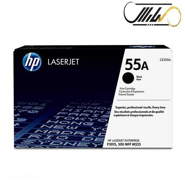 کارتریج پرینتر اچ پی HP M525 خرید و قیمت تونر لیزری مشکی 55A